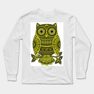 owl mandala Long Sleeve T-Shirt